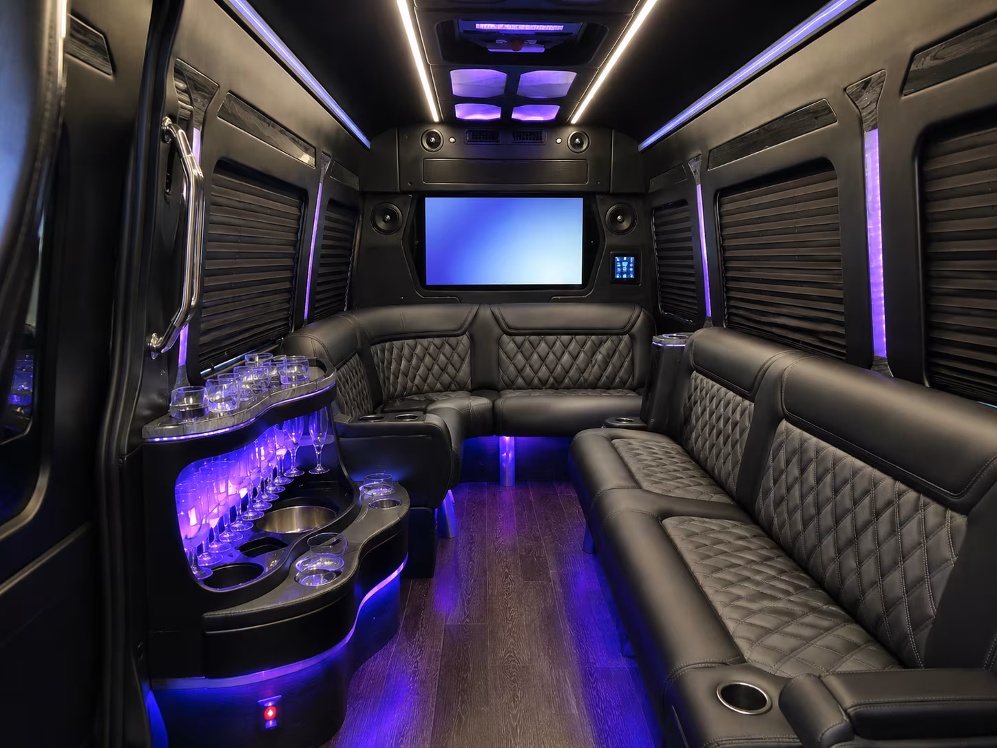 bus rental options for winston salem trips