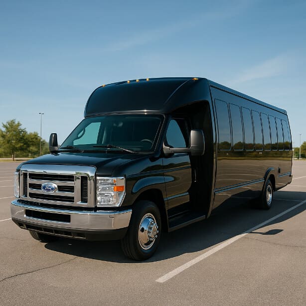 Winston-Salem Shuttle Bus Rentals 18 Passenger Shuttle Bus
