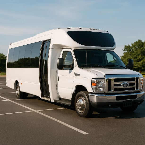 Winston-Salem Shuttle Bus Rentals 20 Passenger Shuttle Bus