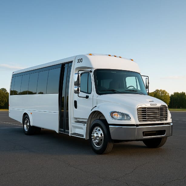 Winston-Salem Shuttle Bus Rentals 25 Passenger Shuttle Bus